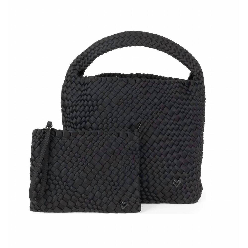 NEW PRENELOVE women's langford hobo bag in black